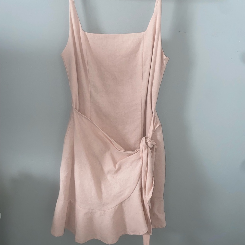 Princess Polly Cottage Hill Mini Dress in Blush size 2